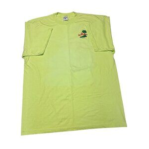 1994 Caribbean Soul No Plane on Sunday tee XXL St. Somewhere Embroidery, Parrot